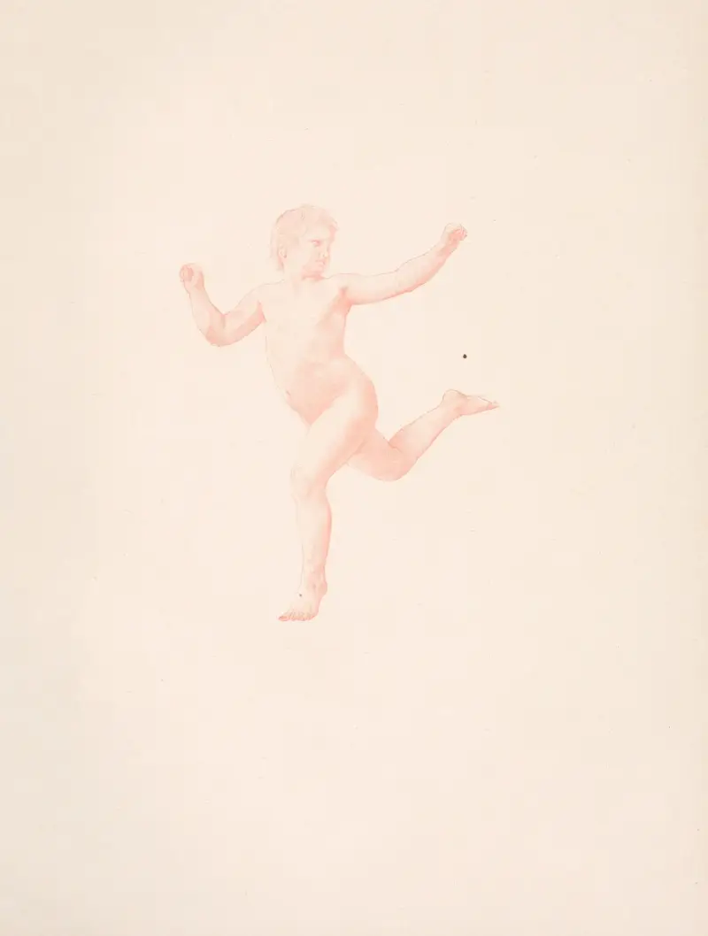 Studie av barn av William Bouguereau