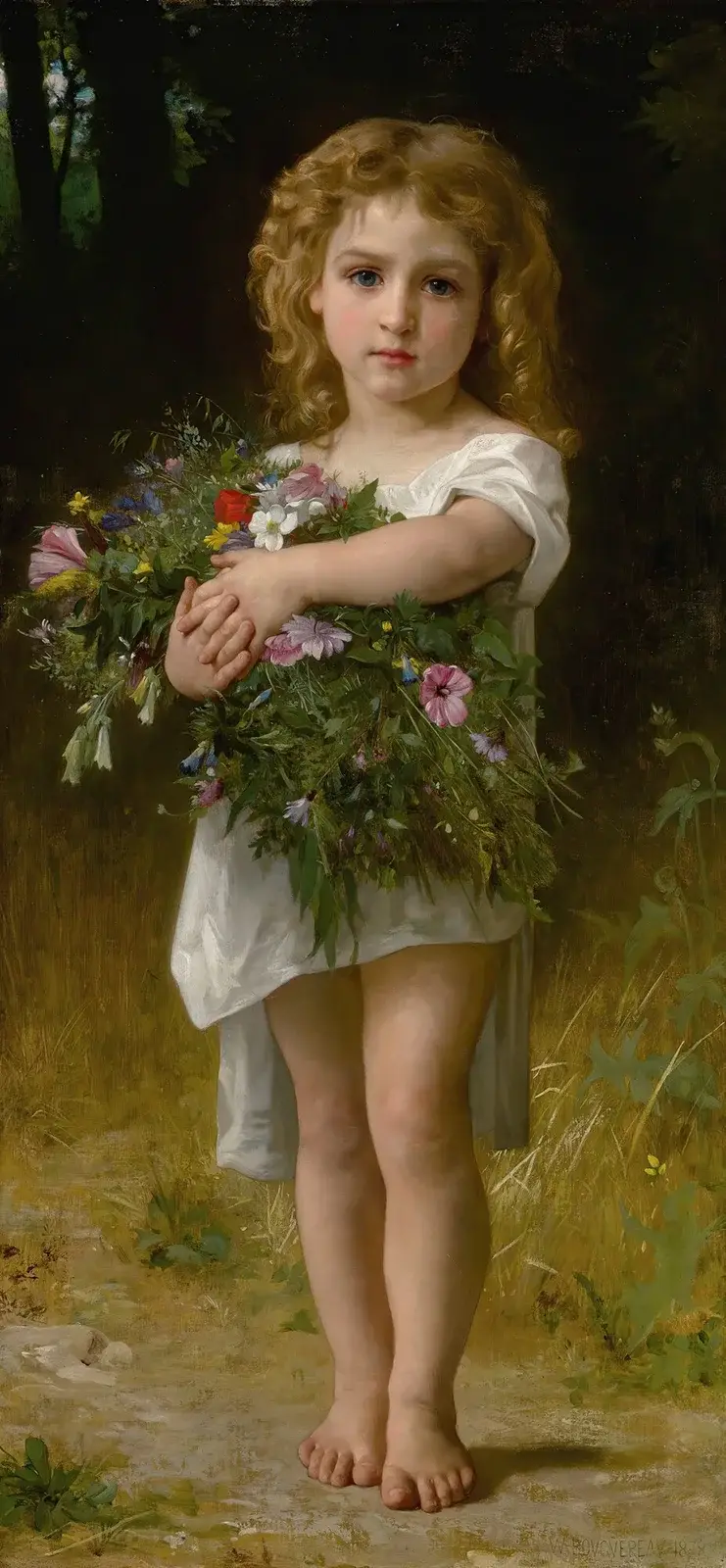 Vårblommor av William Bouguereau