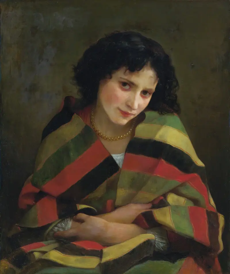 Frileuse av William Bouguereau