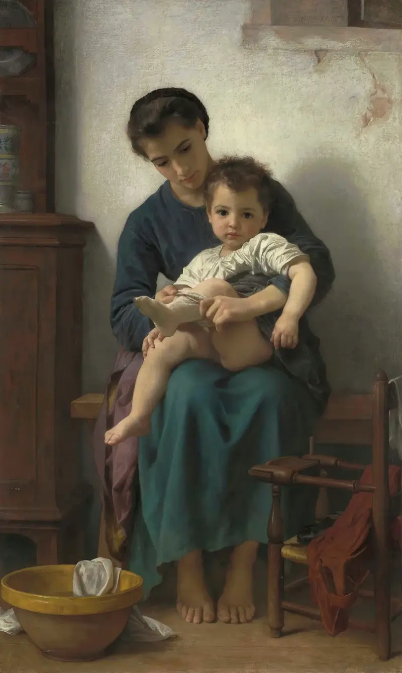 Storasyster av William Bouguereau