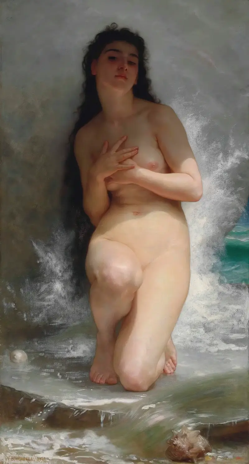 La perle, William Bouguereau