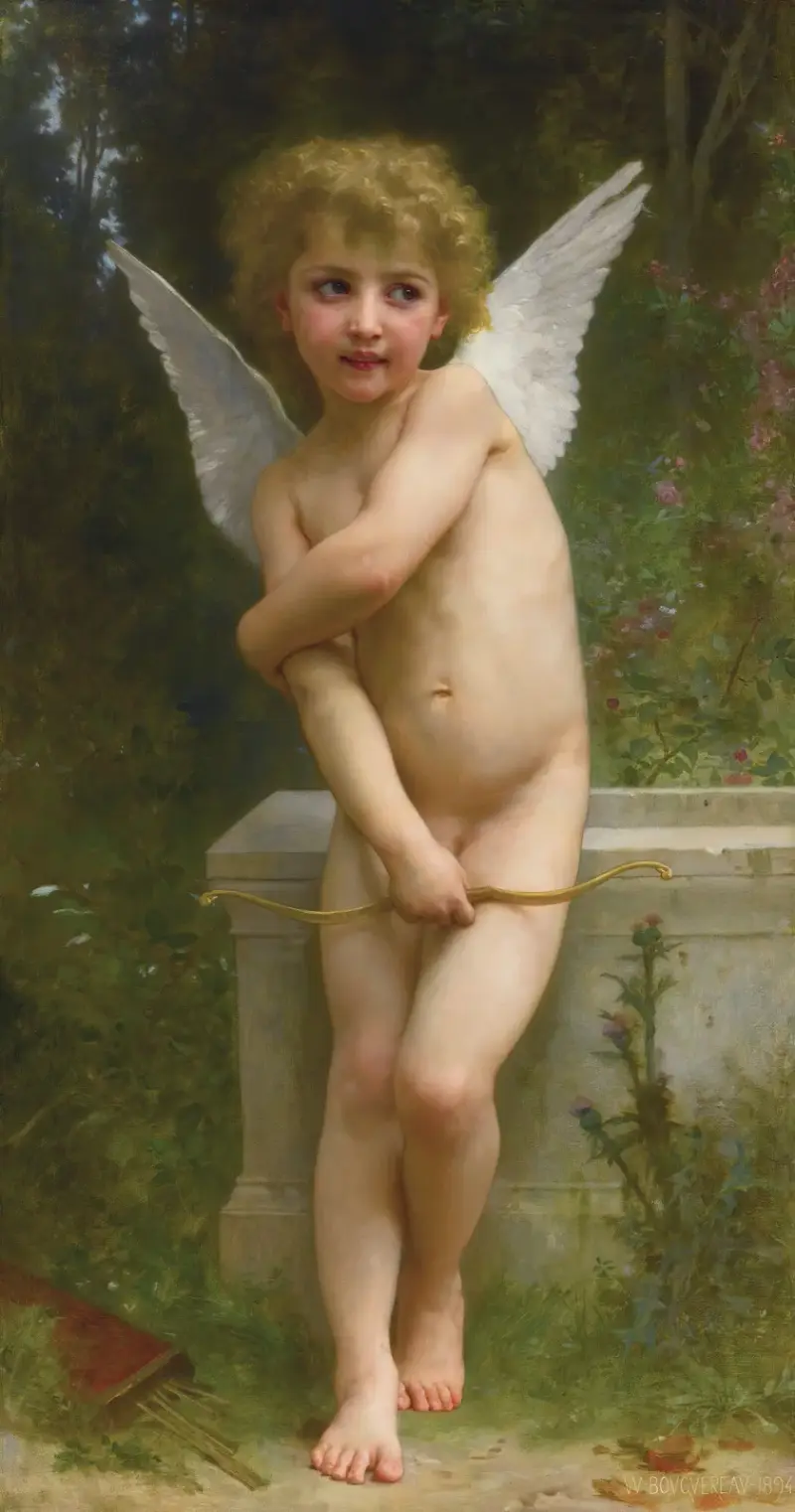 Kärleken stucken av William Bouguereau