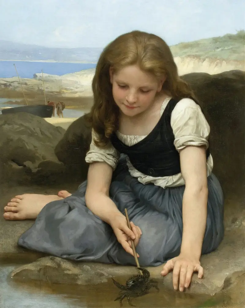 Le Crabe, William Bouguereau