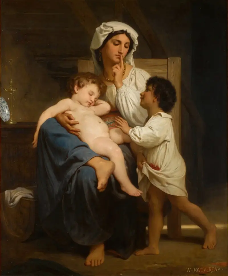 Sömnen av William Bouguereau