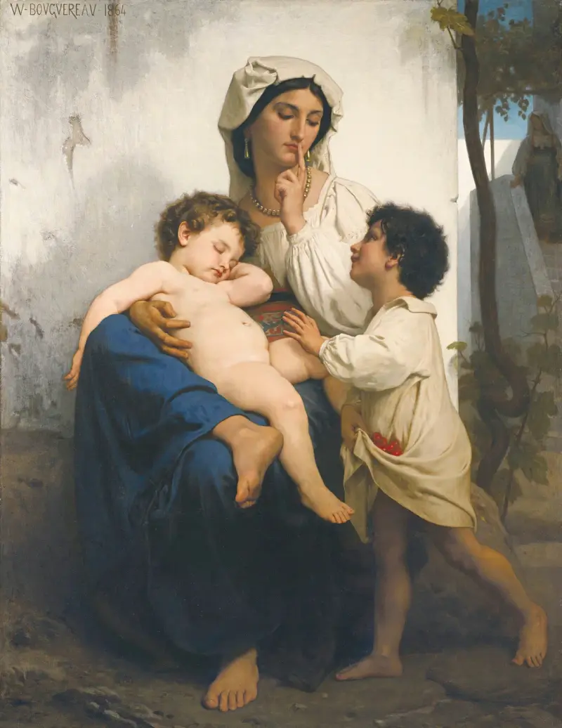 Sömnen av William Bouguereau