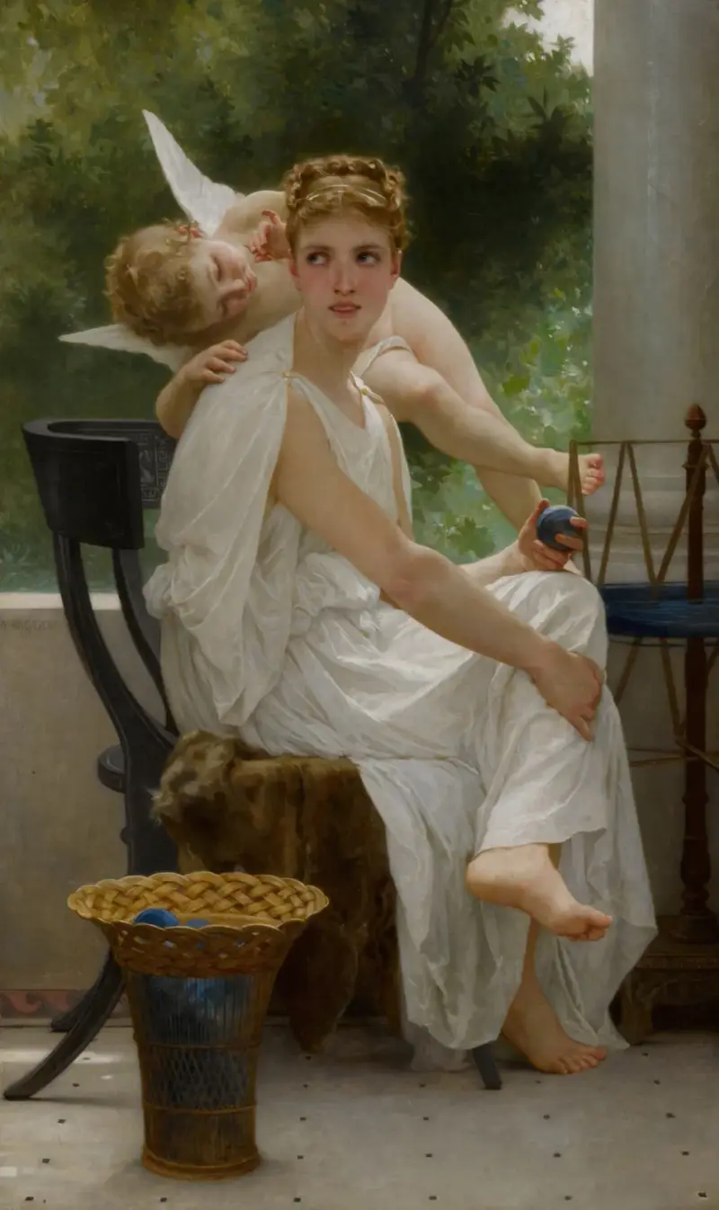 Le travail interrompu, William Bouguereau