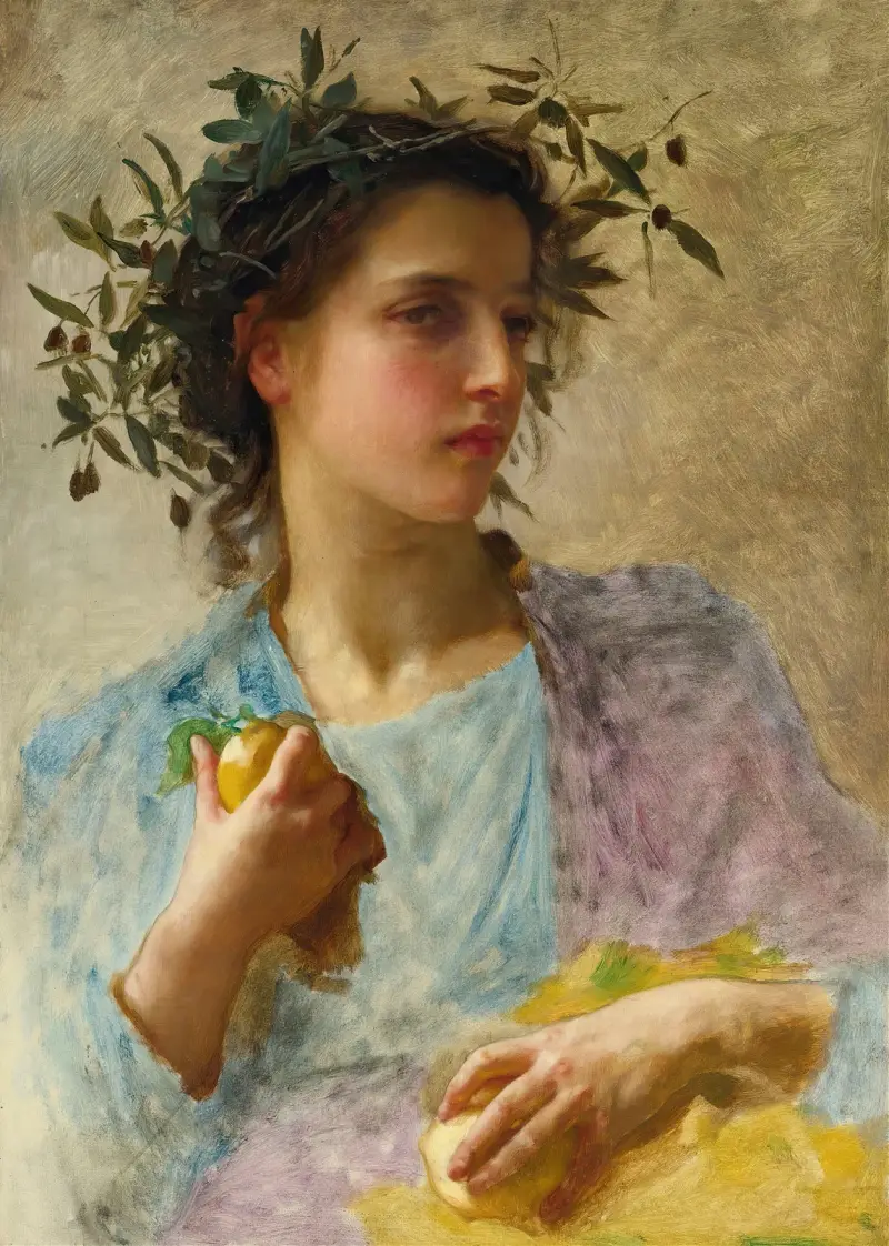 Sommaren av William Bouguereau