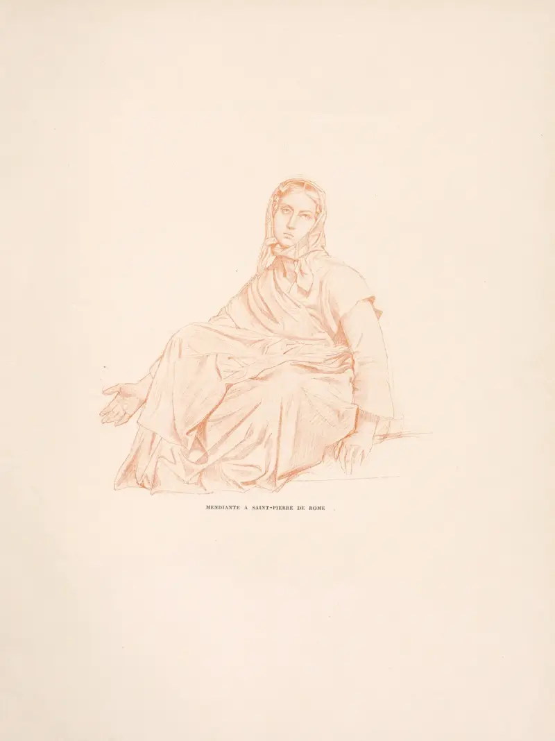 Mendiante à Saint-Pierre de Rome av William Bouguereau