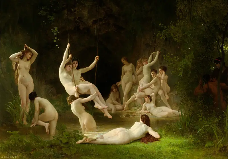 Nymfeum av William Bouguereau