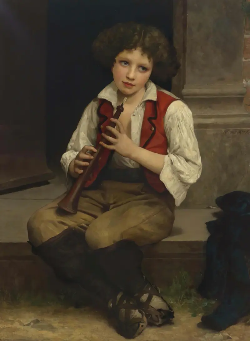 Pifferaro av William Bouguereau