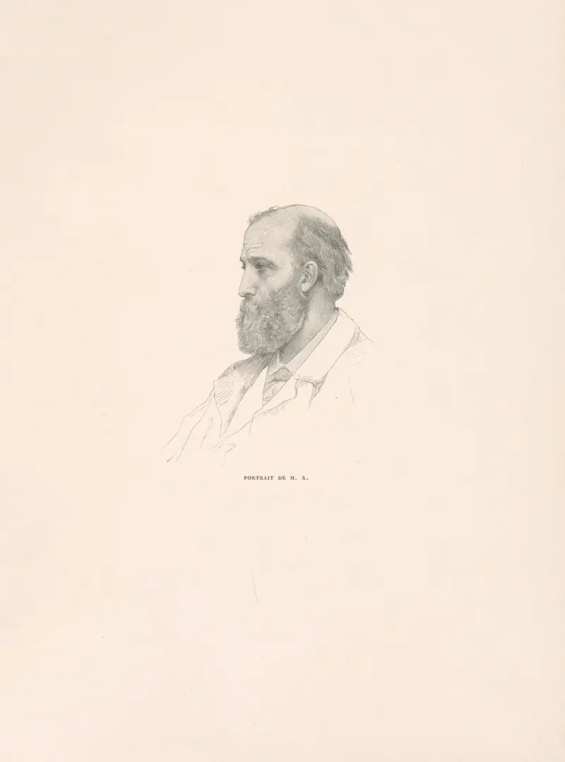 Porträtt av M. X av William Bouguereau