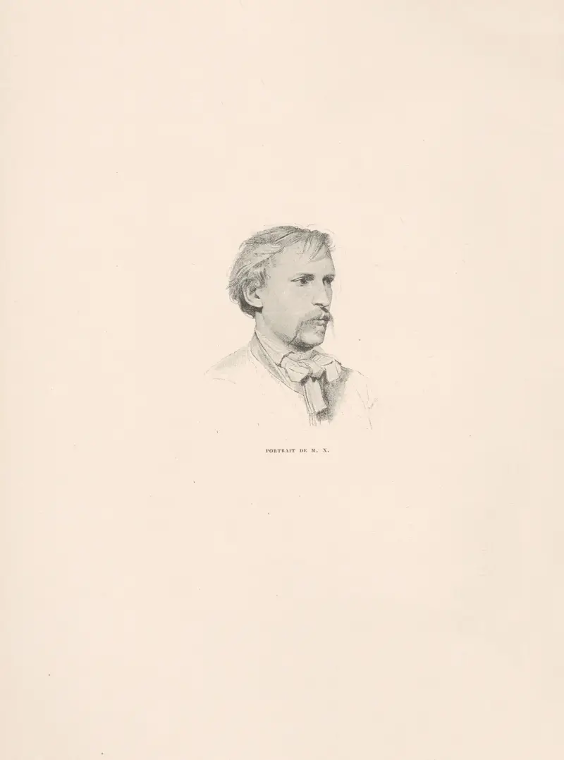 Porträtt av M. X av William Bouguereau