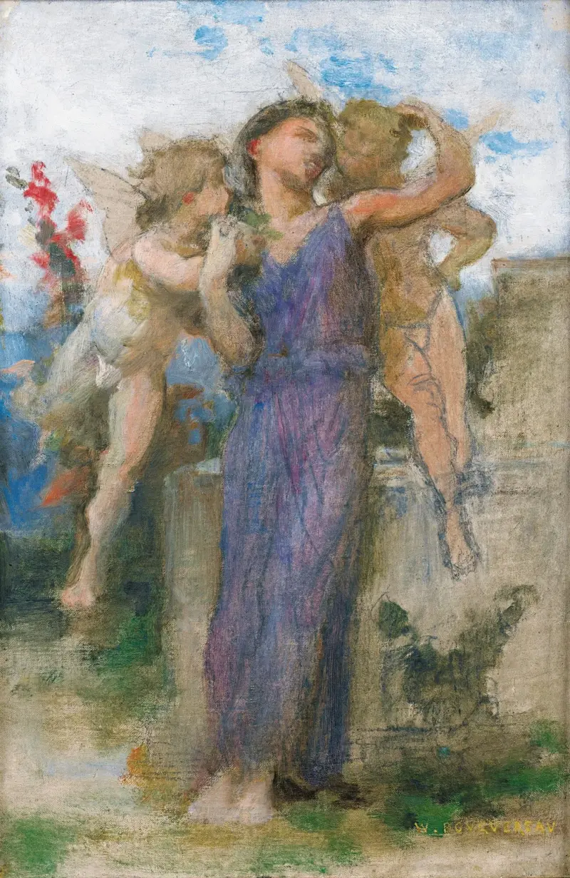 Ömma ord av William Bouguereau