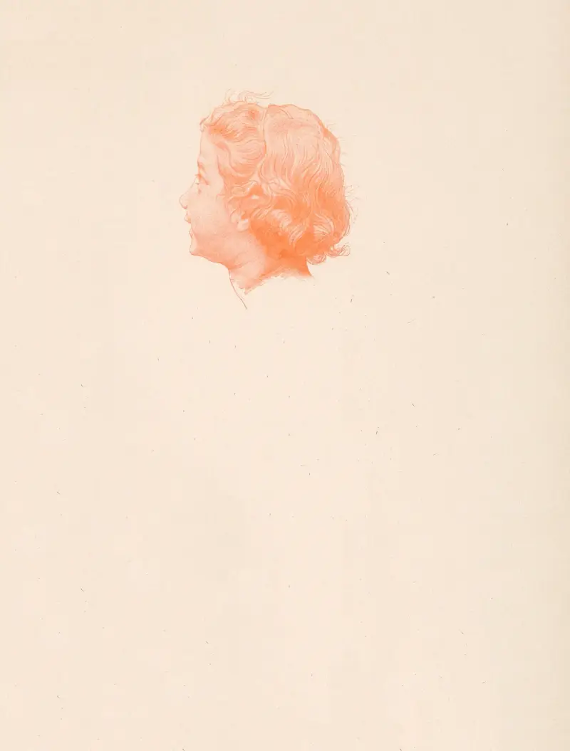 Tête d’enfant von William Bouguereau