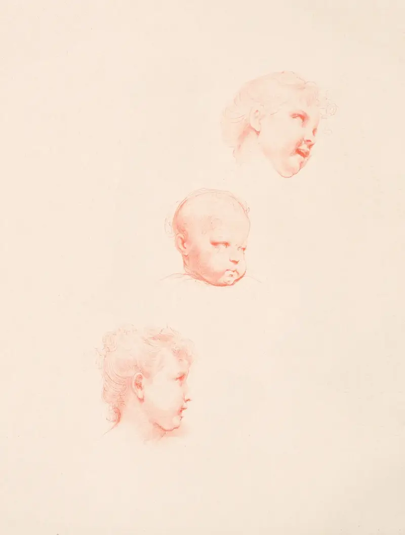Barndomsansikten av William Bouguereau