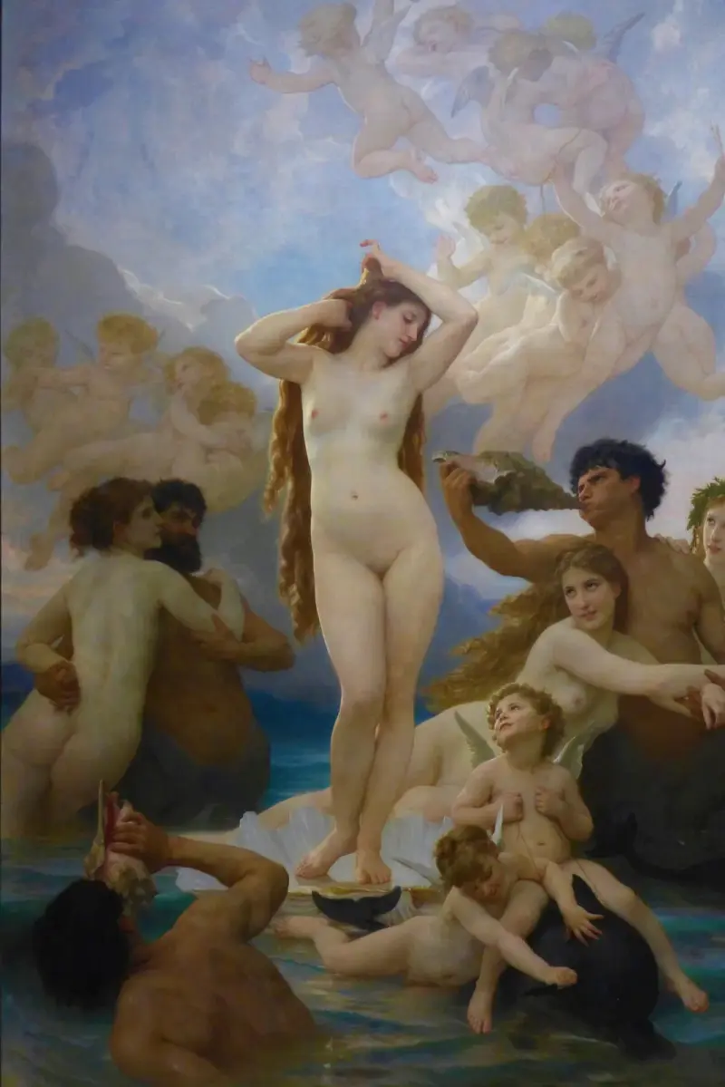 Venus födelse av William Bouguereau