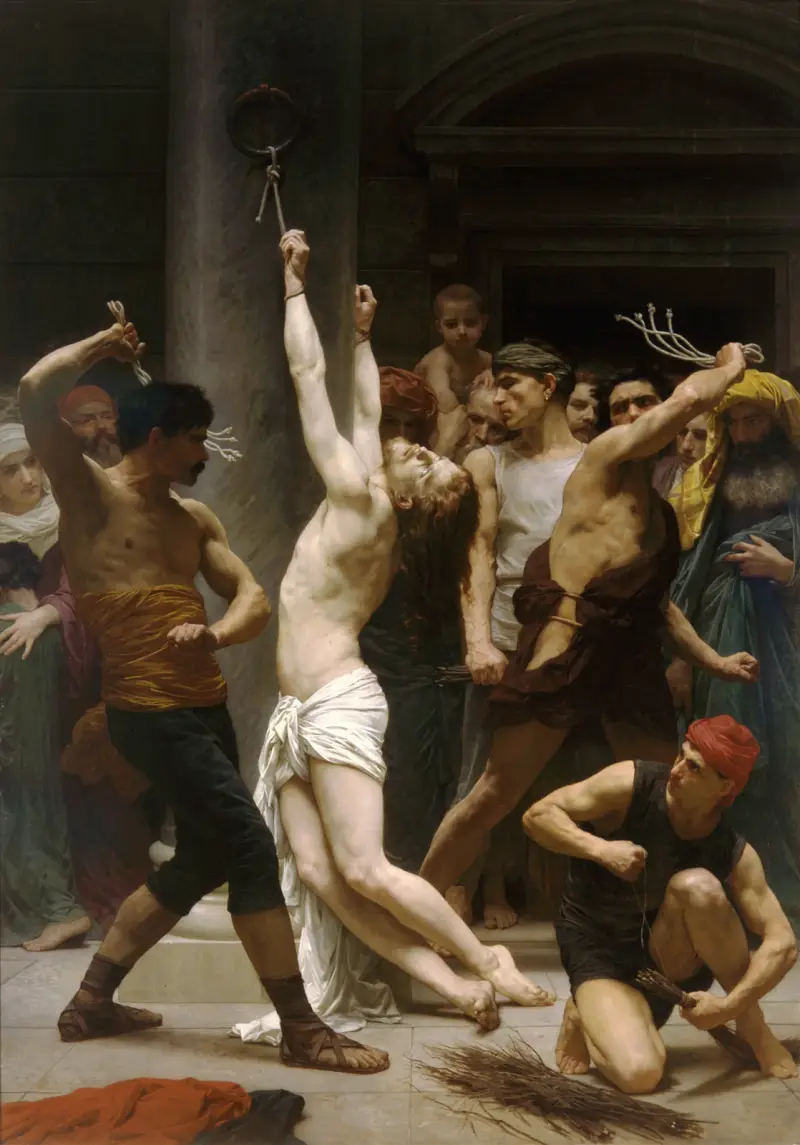Die Geißelung unseres Herrn Jesus Christus von William Bouguereau