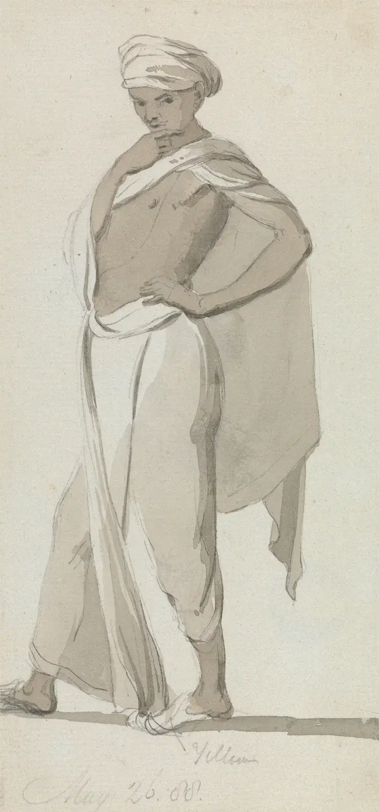 En ung indier av William Daniell