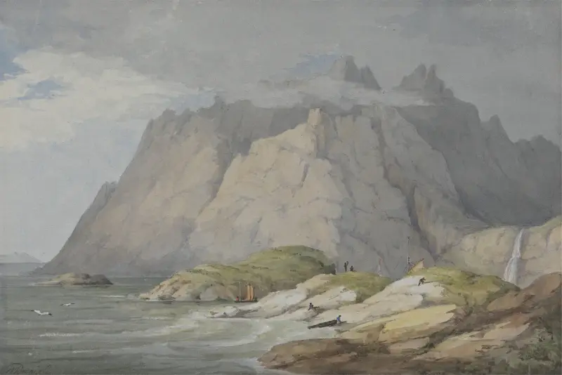 Loch Scavaig, Isle of Skye av William Daniell