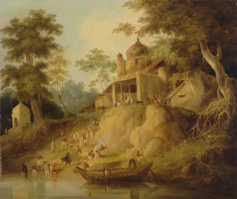 Ganges strand av William Daniell