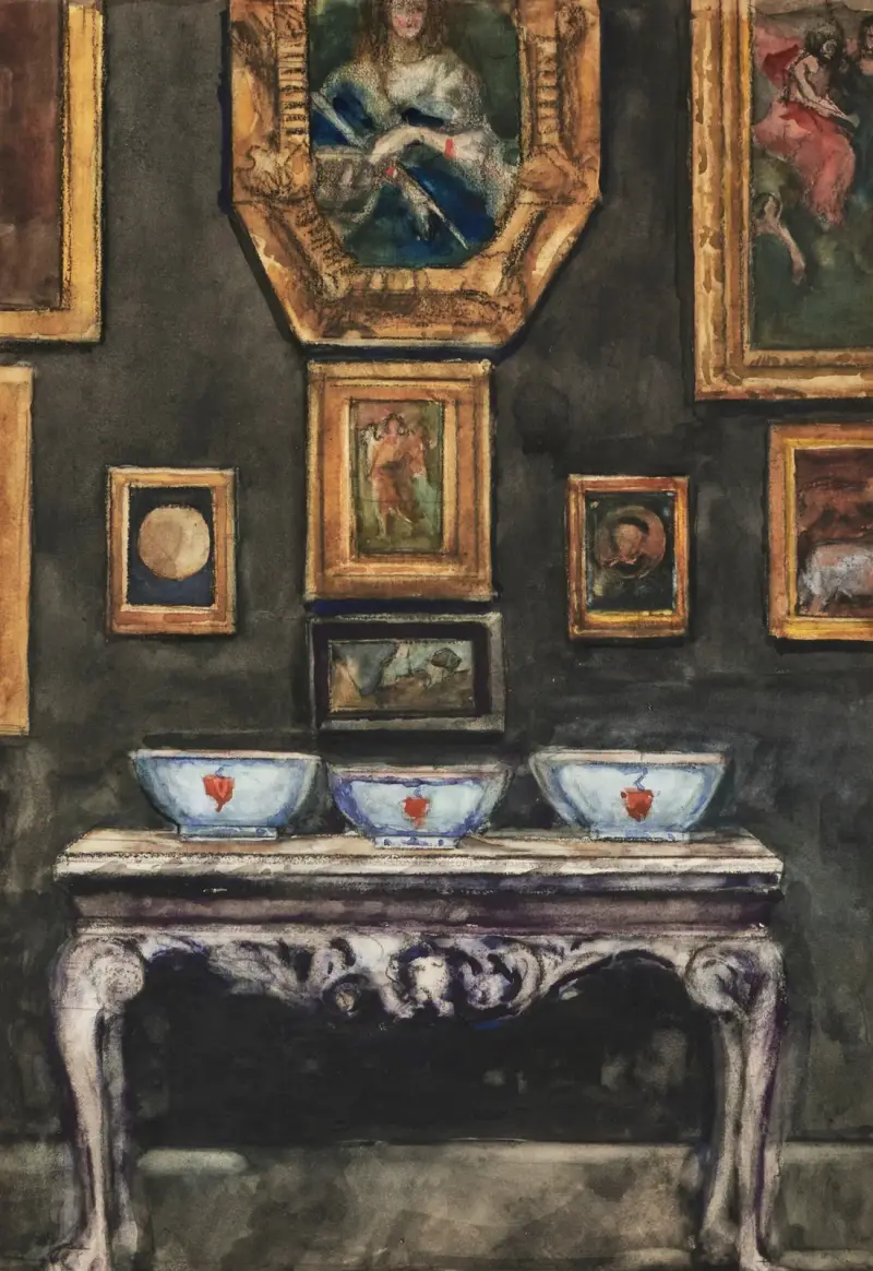 Interieur in Windlestone, Nr. 5 von Sir William Eden