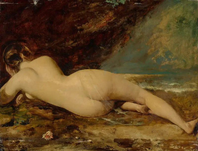 Ariadne av William Etty