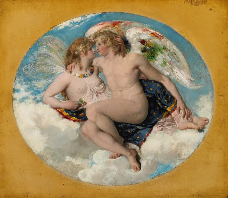 Amor och Psyche av William Etty