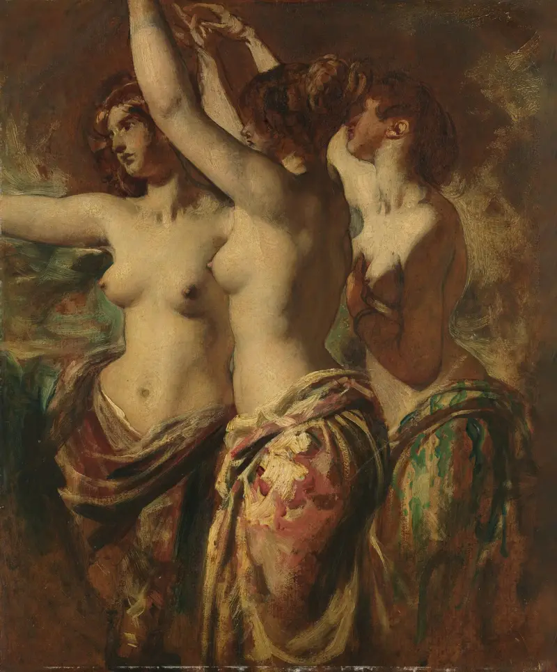 Tři grácie, William Etty