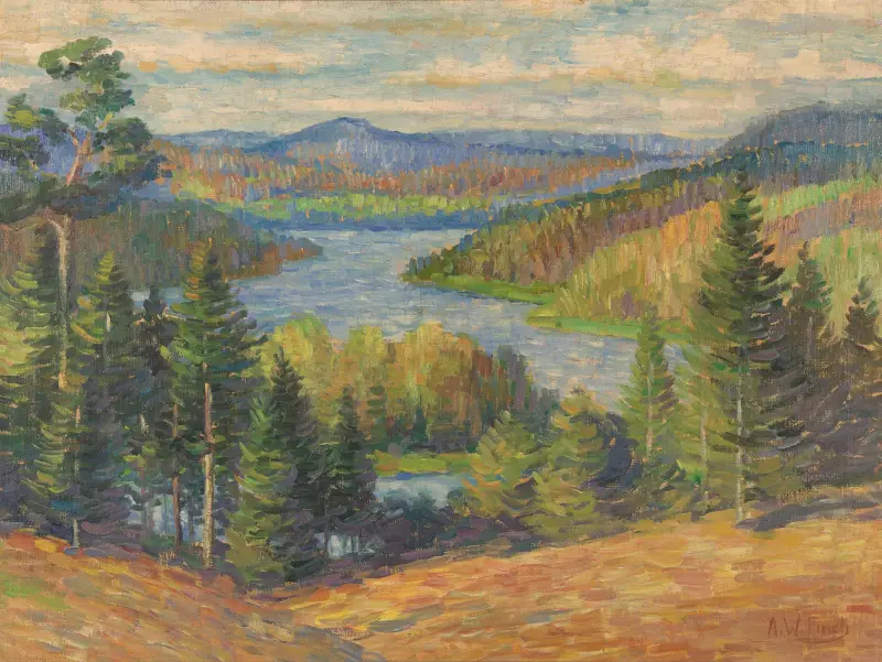 Landskap i Finland av Alfred William Finch