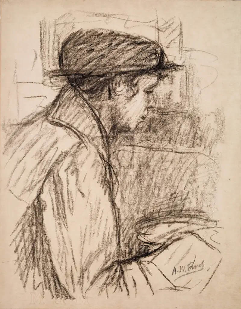 Profile of a Woman av Alfred William Finch