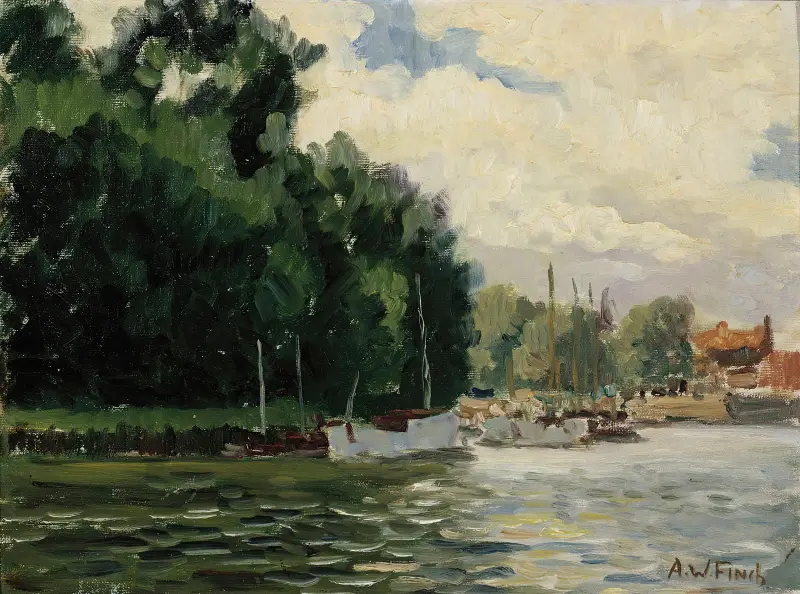 Richmond, Thames, Alfred William Finch