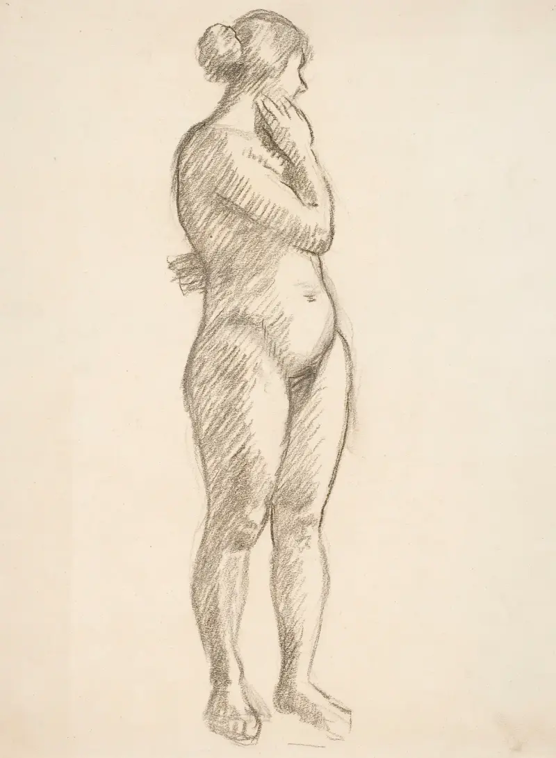 Seisova nainen av Alfred William Finch