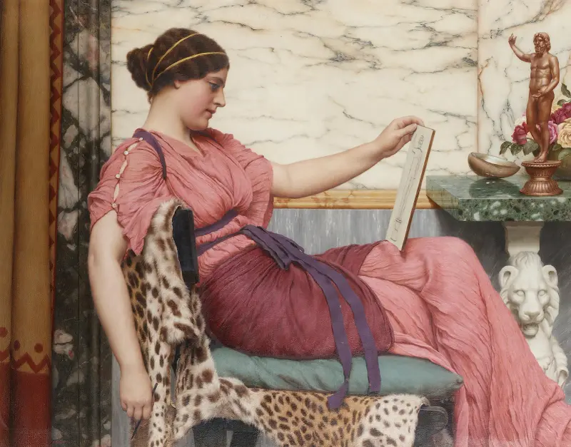 An Amateur av John William Godward