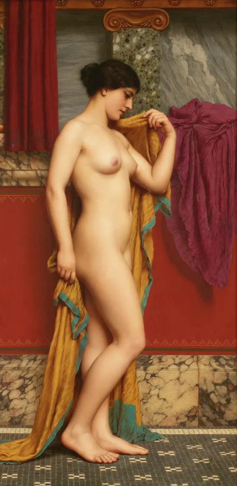 I tepidariet av John William Godward