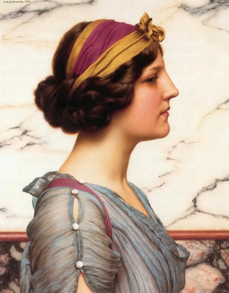 Megilla av John William Godward