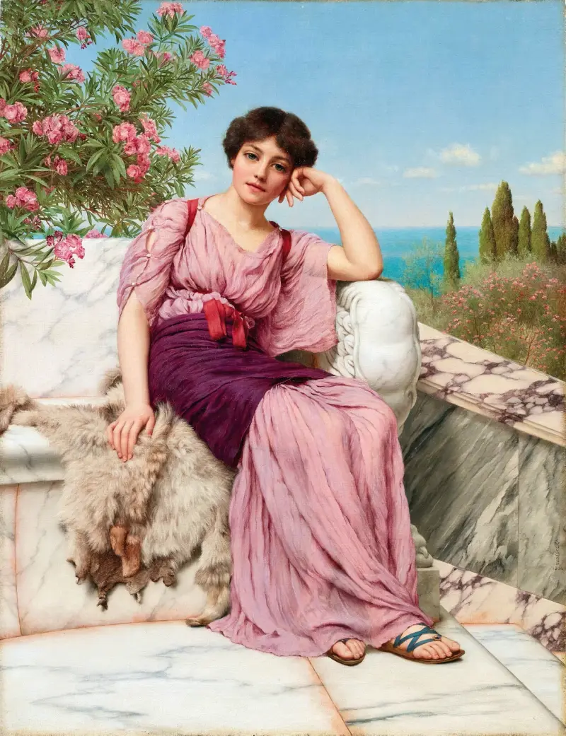 Süße Träume von John William Godward