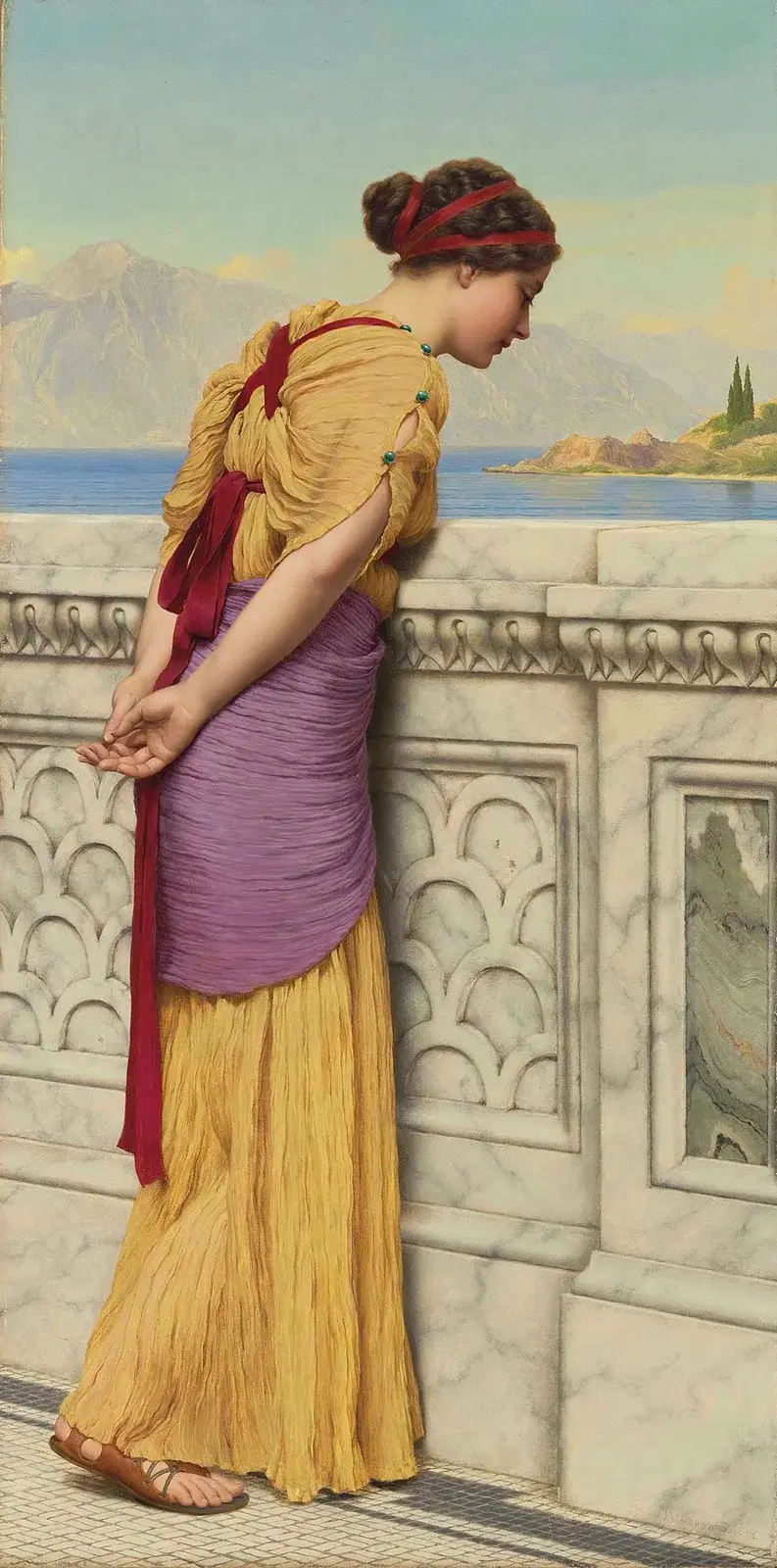 Who Can They Be av John William Godward