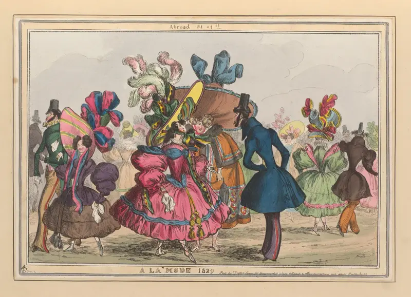 À la mode, 1829 von William Heath