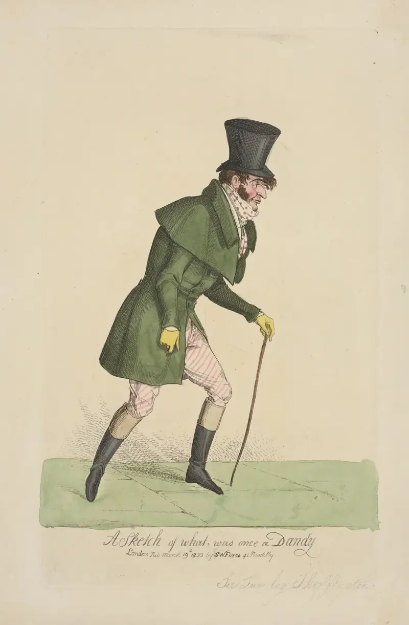 A sketch of what, was once a dandy. av William Heath