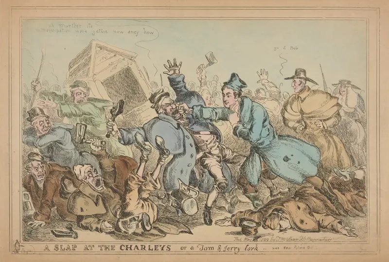 A slap at the Charleys or a Tom & Jerry lark – vide new Poliece Bill. av William Heath