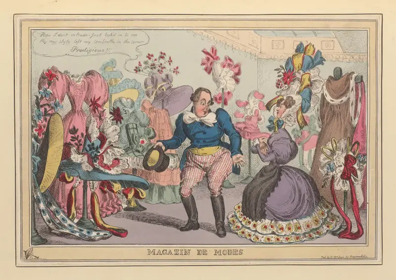 Magazin de modes von William Heath