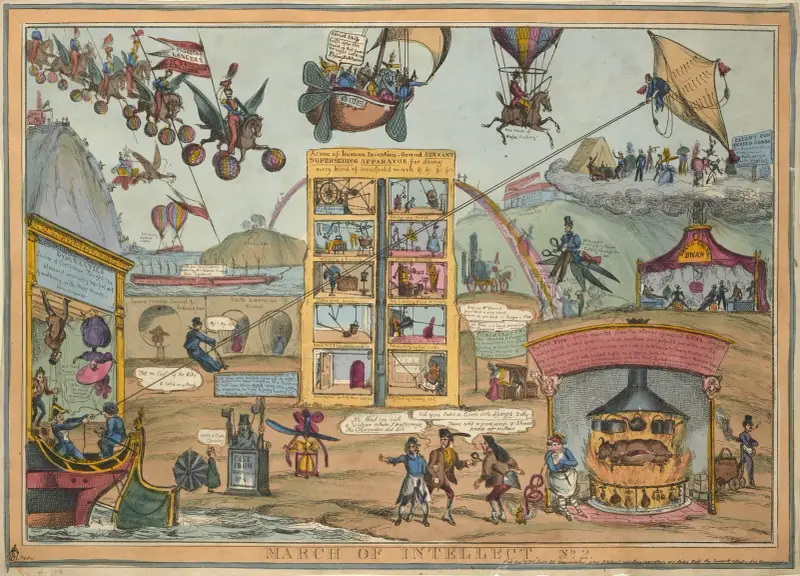 Marsch des Intellekts, Nr. 2 von William Heath