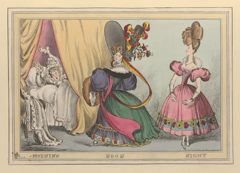 Morgen, Mittag, Nacht, 1827 – Nr. 1 von William Heath