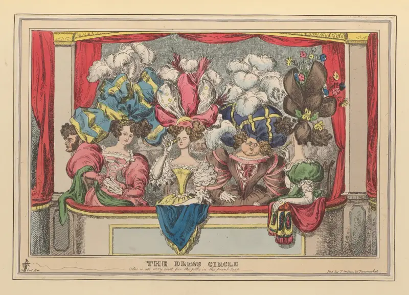 Die erste Reihe, 1827 von William Heath