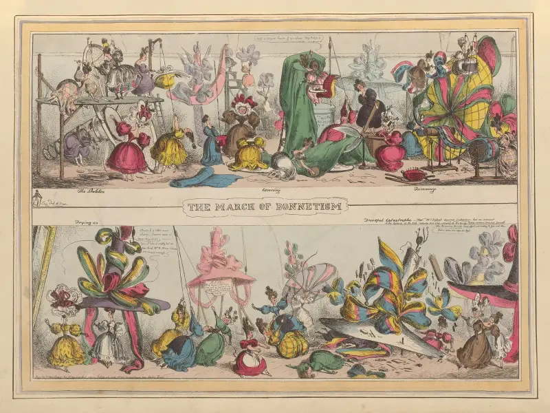 Der Marsch des Bonnetismus von William Heath