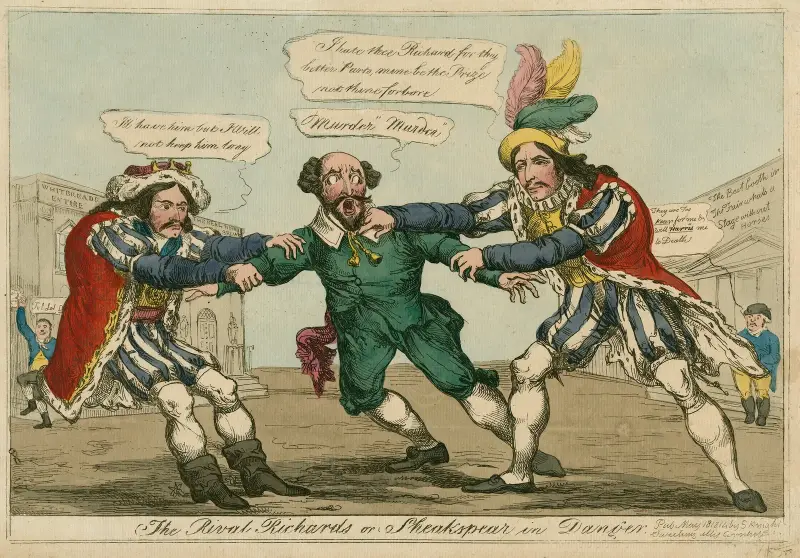 Die Rivalen Richards oder Shakespeare in Gefahr von William Heath