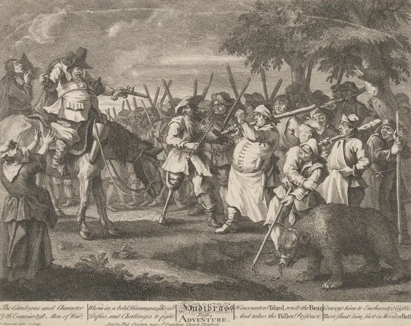 Hudibrasovo první dobrodružství (č. 3), William Hogarth