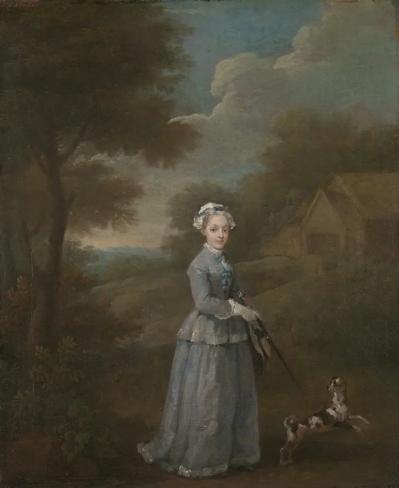 Miss Wood von William Hogarth