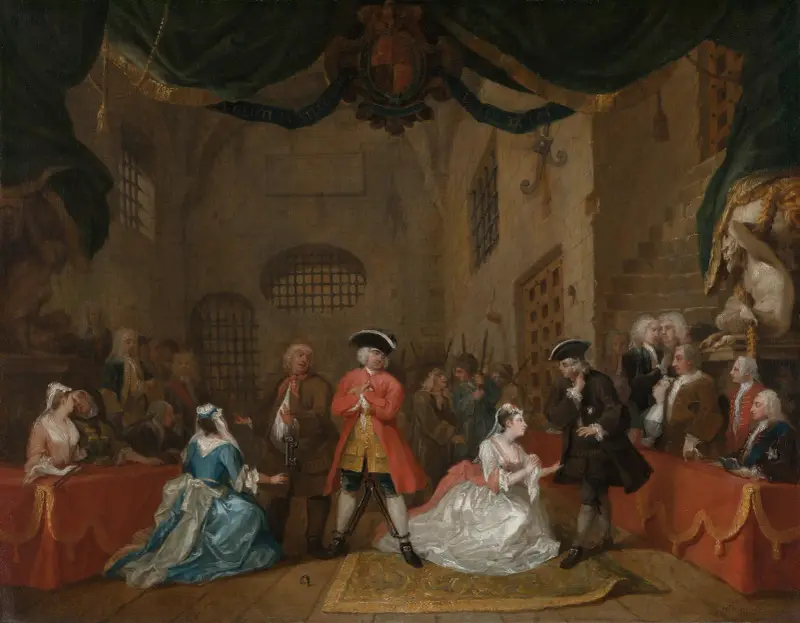 The Beggar’s Opera von William Hogarth