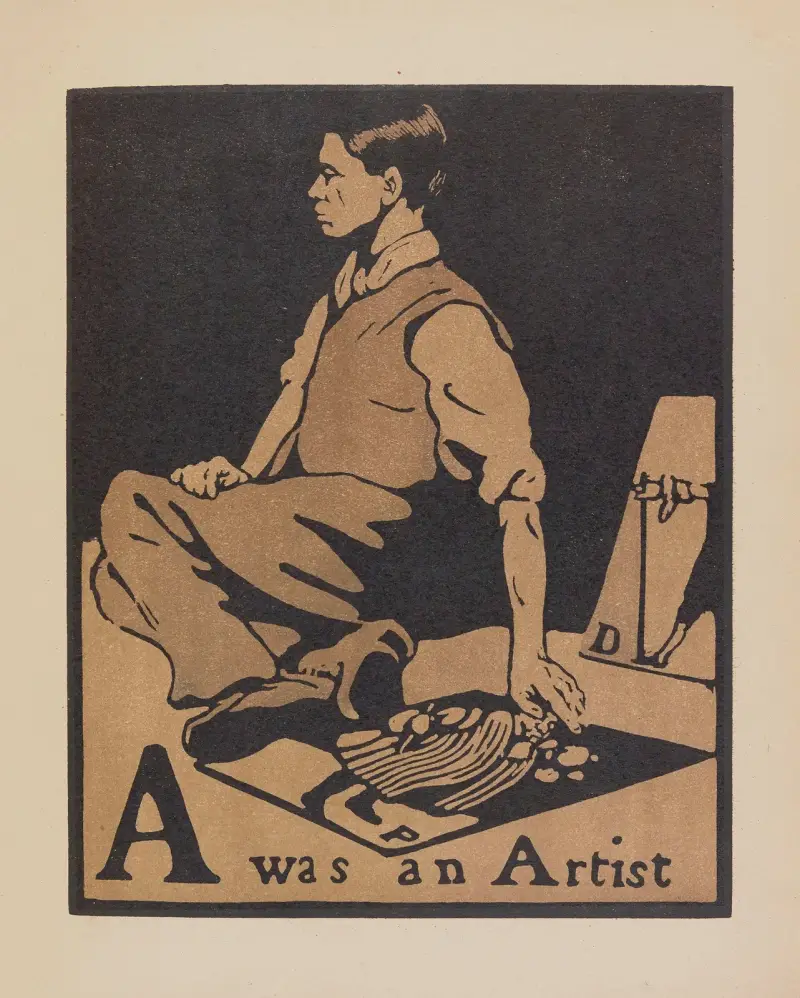A was an Artist av William Nicholson